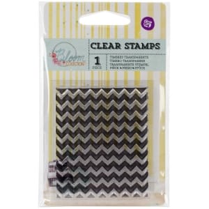 Prima's Bloom Collection Clear Stamp - Chevron