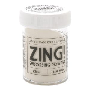 Zing Clear Embossing Powder
