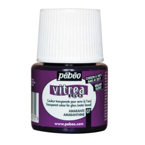 Pebeo Vitrea 160 Glossy Glass Paint 45ml Bottle - Amaranthine