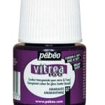 Pebeo Vitrea 160 Glossy Glass Paint 45ml Bottle - Amaranthine