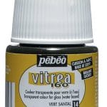 Pebeo Vitrea 160 Glossy Glass Paint 45ml Bottle - Sandalwood