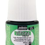 Pebeo Vitrea 160 Frosted Glass Paint 45ml Bottle - Mint