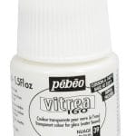 Pebeo Vitrea 160 Frosted Glass Paint 45ml Bottle - Cloud