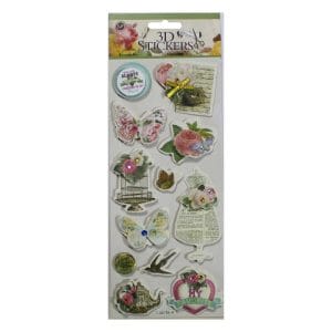 3D Stickers by LianFa (Large) - Design 8