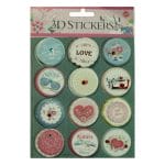 3D Stickers by LianFa (Medium) - Design 14
