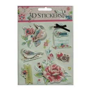 3D Stickers by LianFa (Medium) - Design 4