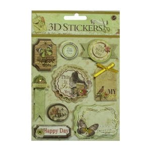 3D Stickers by LianFa (Medium) - Design 5