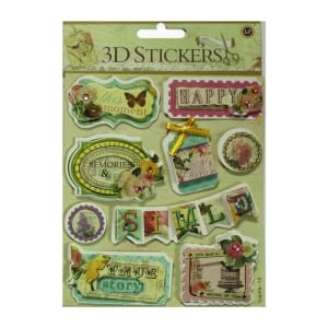 3D Stickers by LianFa (Medium) - Design 9