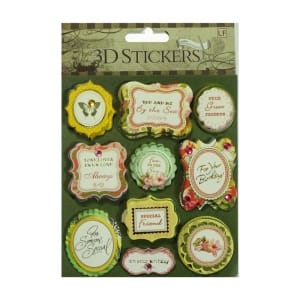 3D Stickers by LianFa (Medium) - Design 6