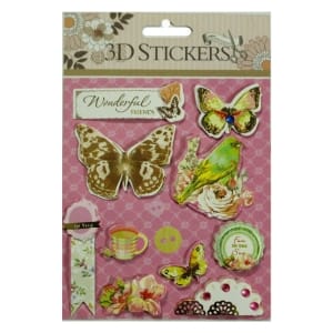 3D Stickers by LianFa (Medium) - Design 3