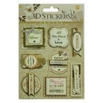 3D Stickers by LianFa (Medium) - Design 8
