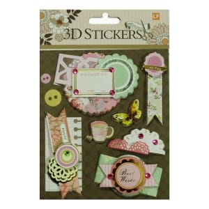 3D Stickers by LianFa (Medium) - Design 10