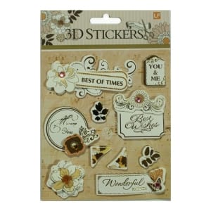 3D Stickers by LianFa (Medium) - Design 23