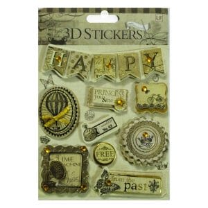 3D Stickers by LianFa (Medium) - Design 18