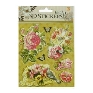 3D Stickers by LianFa (Medium) - Design 1