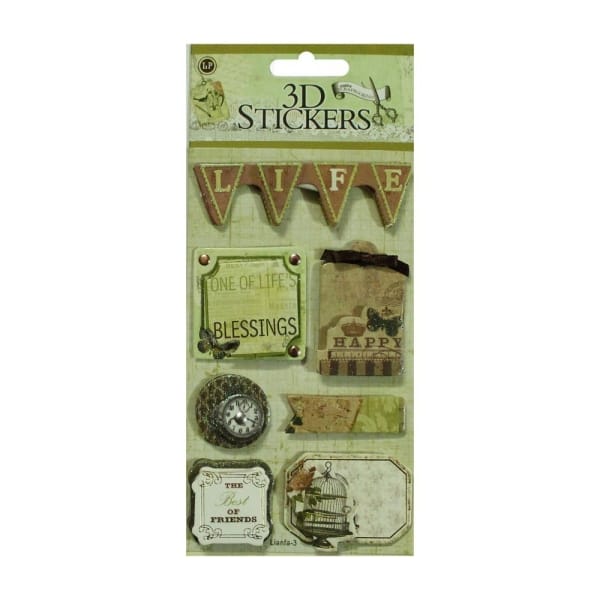 3D Stickers by LianFa - Design 11