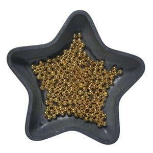 Golden Pearls with Holes – 6mm (20 grams)