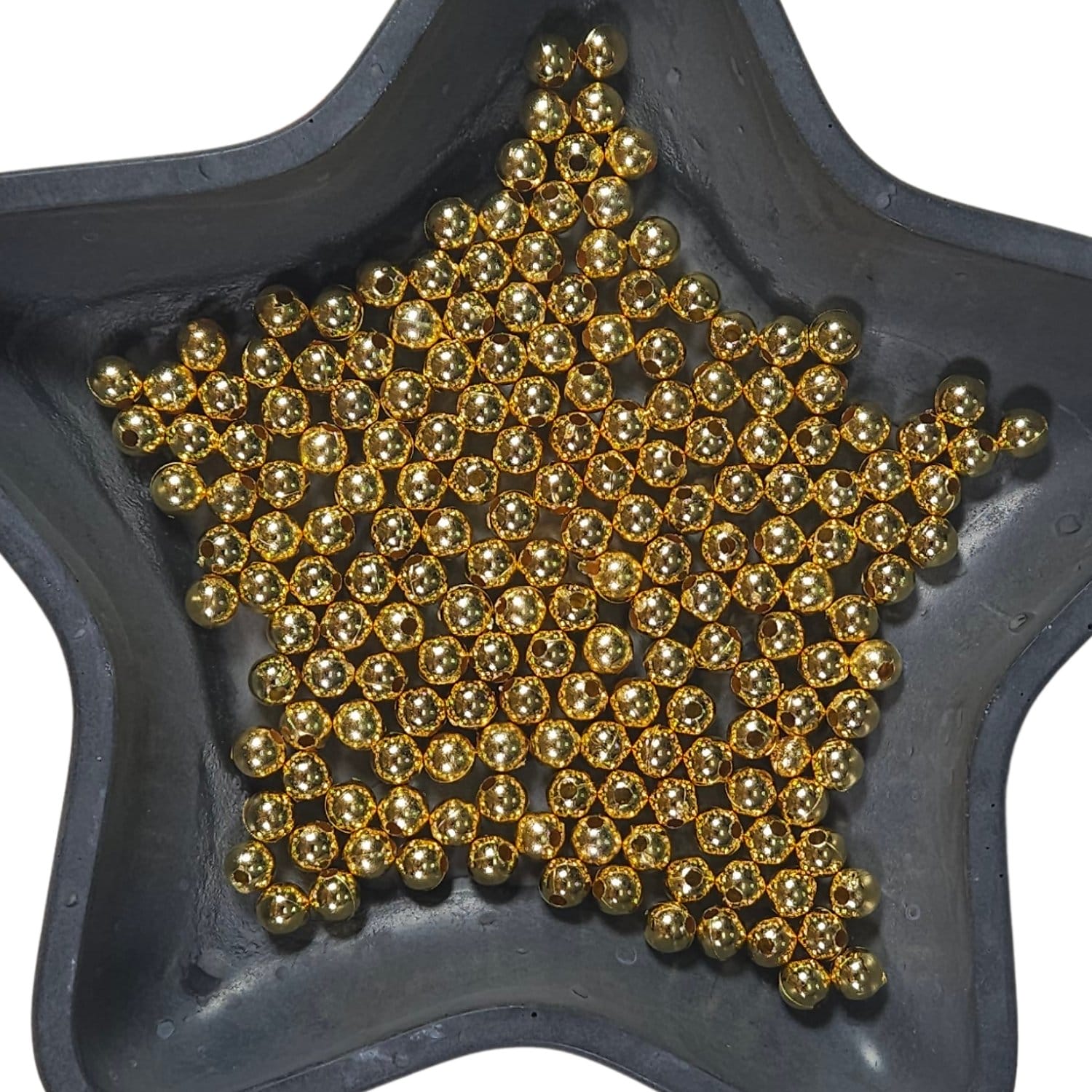 Golden Pearls with Holes – 6mm (20 grams) Gold pearls with holes 6mm CAJF 12 CraftAdda 1 Golden Pearls with Holes – 6mm (20 grams) - Image 2