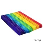 Colored wooden craft sticks (Large)