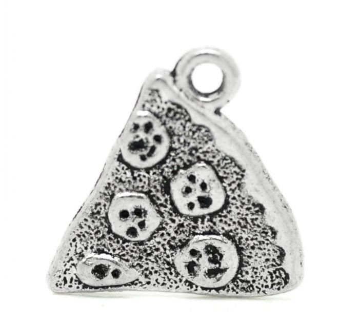 Pizza Metal Charms (Set of 5 pcs) camc 78 pizza metal charms 1 Pizza Metal Charms (Set of 5 pcs)