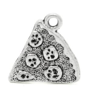 Pizza Metal Charms (Set of 5 pcs)