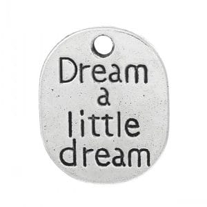 Dream a Little Metal Charms (Set of 2 pcs)