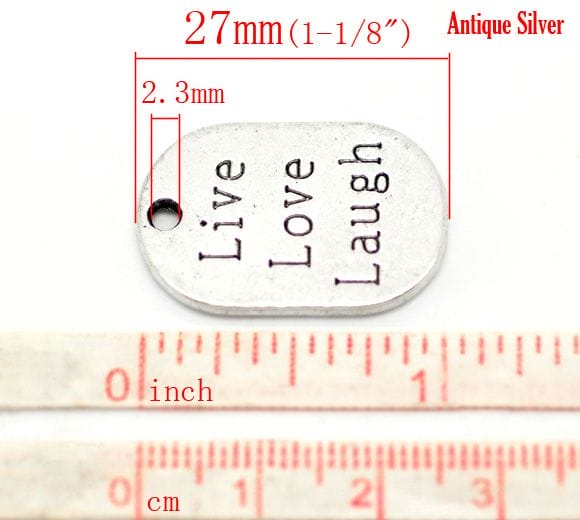 Live Love Laugh Metal Charms (Set of 2 pcs) camc 95 live love laugh metal charms 1 camc-95_live_love_laugh_metal_charms_1