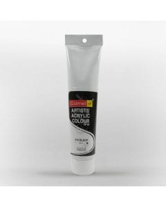 Camel Artist Acrylic Colour 120ml Tube - Black