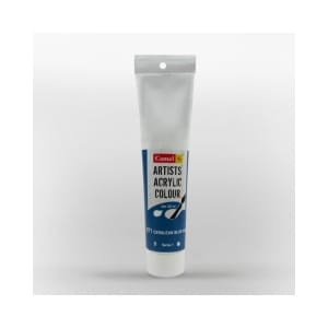 Camel Artist Acrylic Colour 120ml Tube - Cerulean Blue Hue