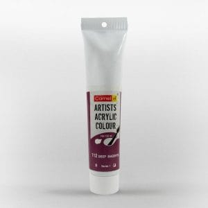 Camel Artist Acrylic Colour 120ml Tube - Deep Magenta