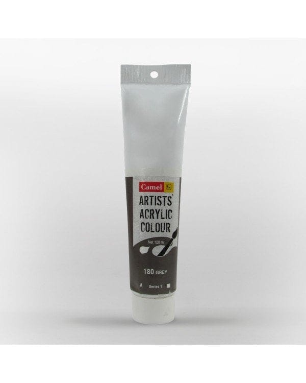 Camel Artist Acrylic Colour 120ml Tube - Grey camel acrylic 120ml 825180 Camel Artist Acrylic Colour 120ml Tube - Grey