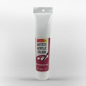 Camel Artist Acrylic Colour 120ml Tube - Permanent Rose