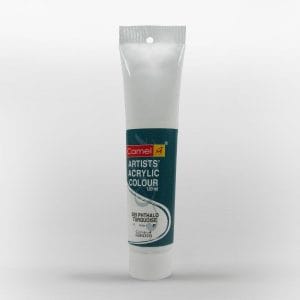 Camel Artist Acrylic Colour 120ml Tube - Phthalo Turquoise