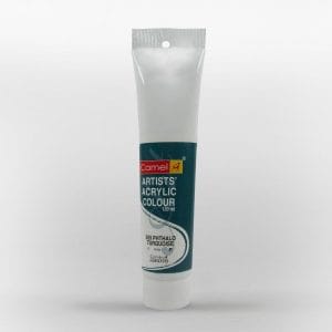 Camel Artist Acrylic Colour 120ml Tube - Phthalo Turquoise