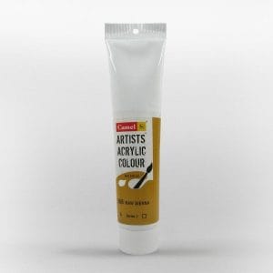 Camel Artist Acrylic Colour 120ml Tube - Raw Sienna