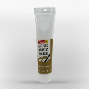 Camel Artist Acrylic Colour 120ml Tube - Raw Umber