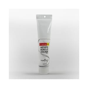 Camel Artist Acrylic Colour 120ml Tube - Titanium White
