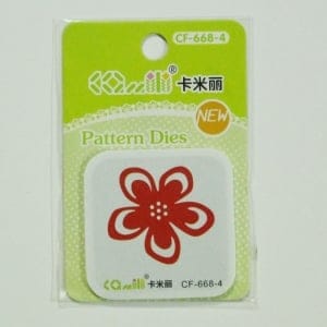 Patterned Dies (Small) - Designer Flower
