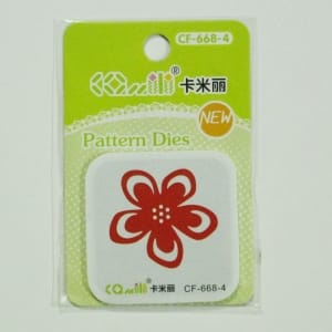 Patterned Dies (Small) - Designer Flower