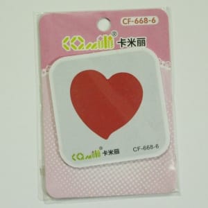 Patterned Dies (Large) - Angled Heart