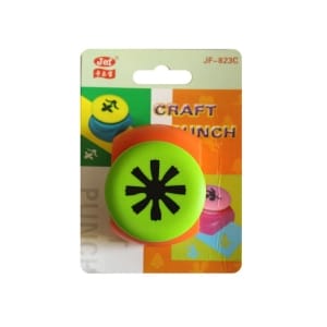 Jef Craft Punch - 8 petal fanned flower
