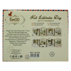 DIY Book Kit by LianFa - Design 4 DBKAA-4