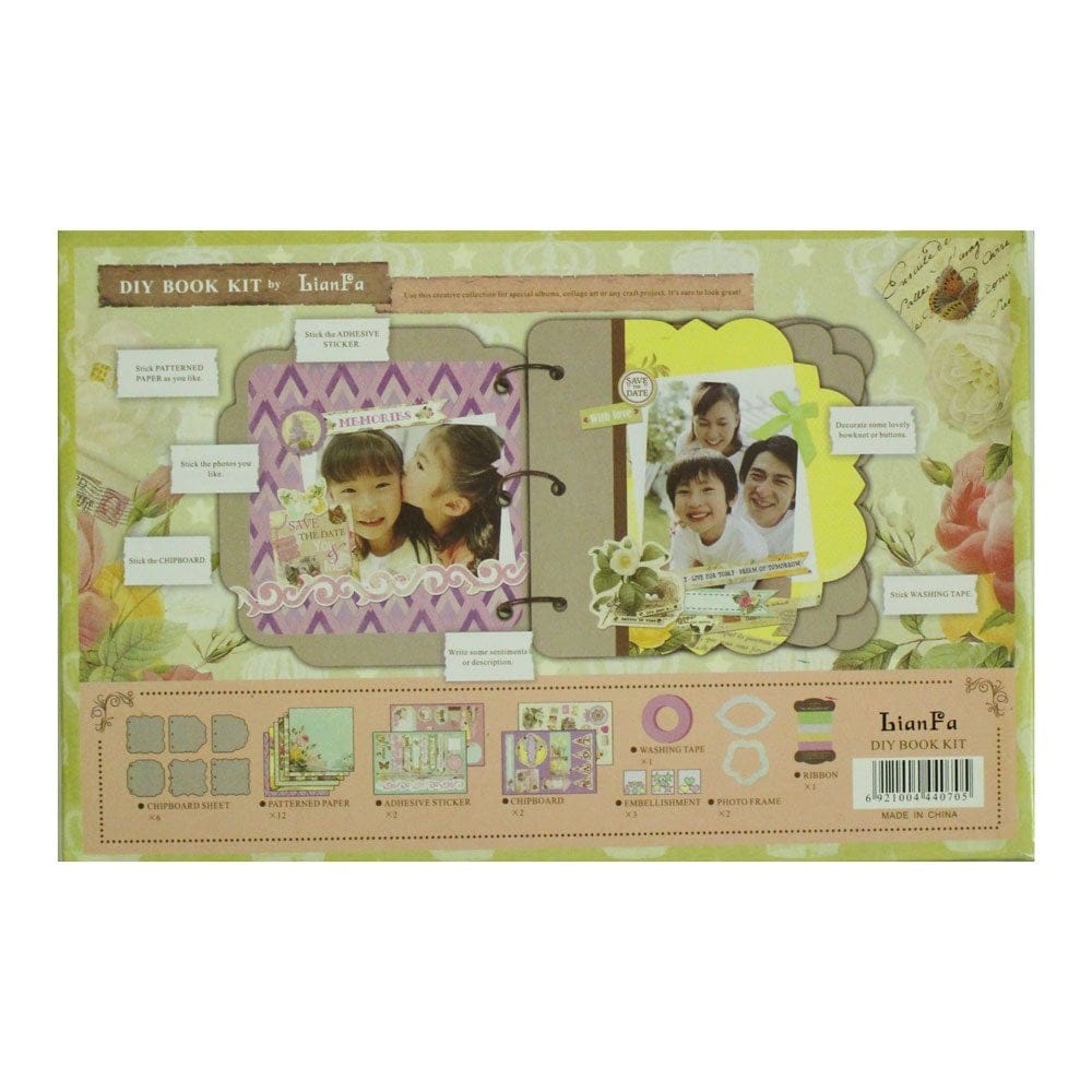 DIY Book Kit by LianFa - Design 1 lianfa diy book kit scd001 DIY Book Kit by LianFa - Design 1