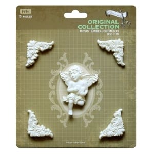 Resin Embellishments by Eno Greetings - Design 10