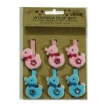Wooden Clip Set - Ducks 3000-2