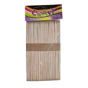 Wooden craft sticks (Large)