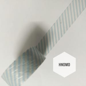 Sky blue striped Washi Tape