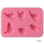 Birds Silicone Clay Mould