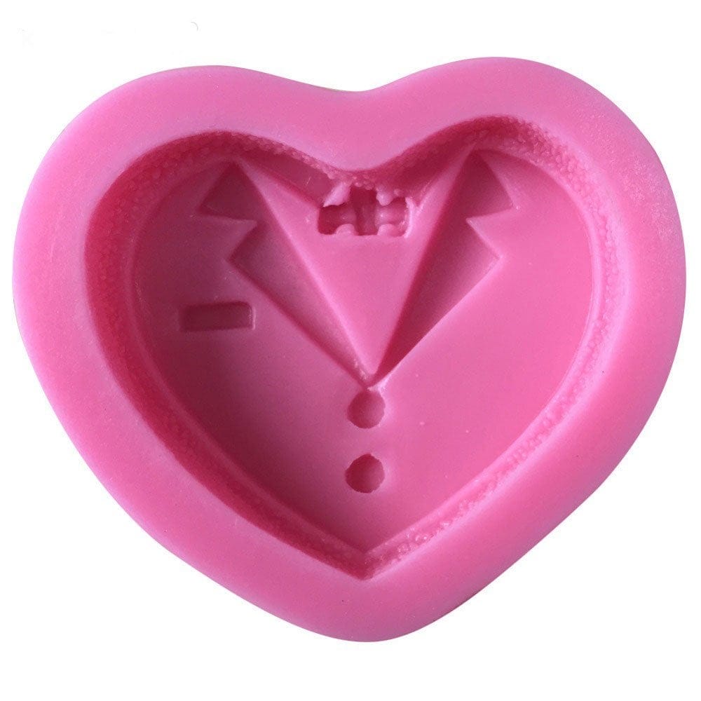 Groom shaped Heart Silicone Clay Mould camold 267 heart groom shaped silicone mold 1 camold_267_heart_groom_shaped_silicone_mold_1