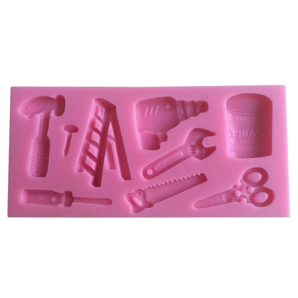 Plumbing Tools Silicone Clay Mould (Fathers Day) camold 279 plumbing tools fathers day silicon mold 2 camold_279_plumbing_tools_fathers_day_silicon_mold_2